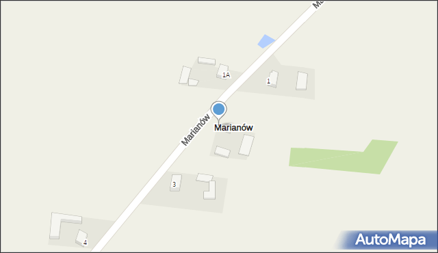 Marianów, Marianów, 2, mapa Marianów