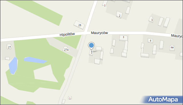 Marianów, Marianów, 2, mapa Marianów