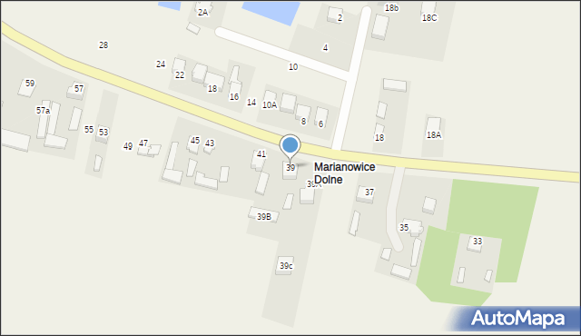 Marianowice, Marianowice, 39, mapa Marianowice