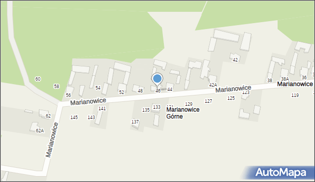 Marianowice, Marianowice, 46, mapa Marianowice