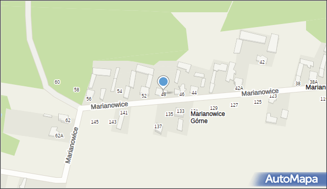 Marianowice, Marianowice, 48, mapa Marianowice