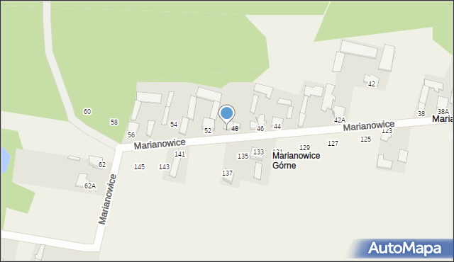 Marianowice, Marianowice, 50, mapa Marianowice