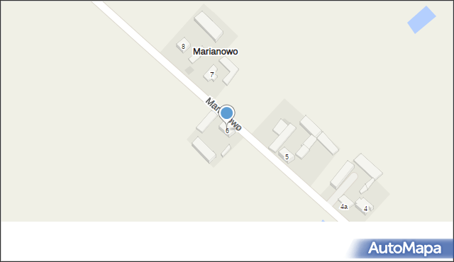 Marianowo, Marianowo, 6, mapa Marianowo