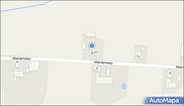 Marianowo, Marianowo, 33, mapa Marianowo