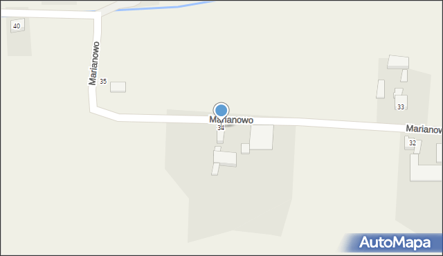 Marianowo, Marianowo, 34, mapa Marianowo