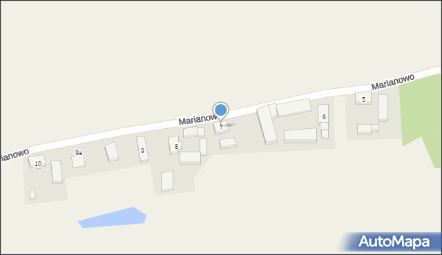 Marianowo, Marianowo, 7, mapa Marianowo