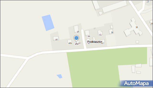 Mariańskie Porzecze, Mariańskie Porzecze, 46a, mapa Mariańskie Porzecze