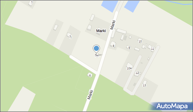 Marki, Marki, 7m, mapa Marki