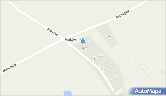 Marków, Marków, 4, mapa Marków