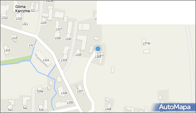 Markowa, Markowa, 1345, mapa Markowa