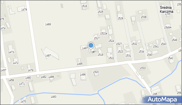 Markowa, Markowa, 1518, mapa Markowa