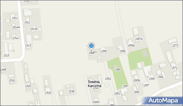 Markowa, Markowa, 1546, mapa Markowa