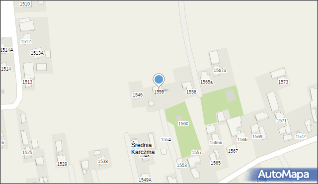 Markowa, Markowa, 1556, mapa Markowa