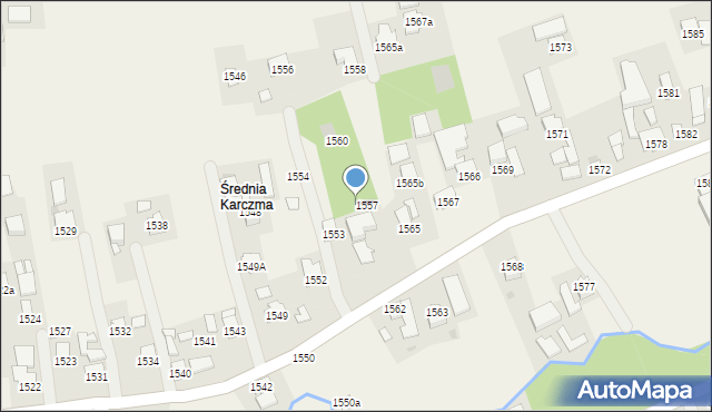 Markowa, Markowa, 1560, mapa Markowa