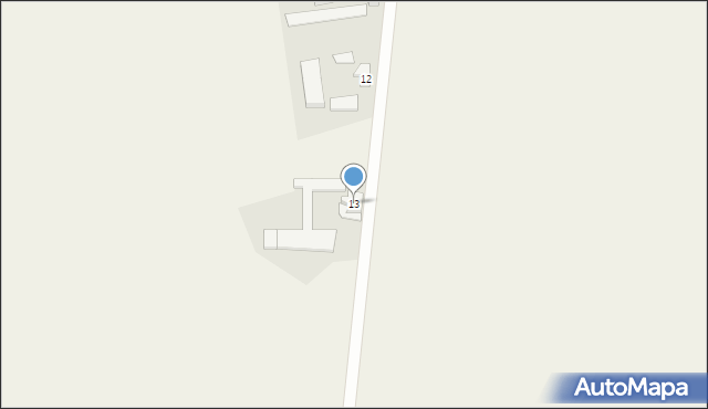 Markowice, Markowice, 13, mapa Markowice