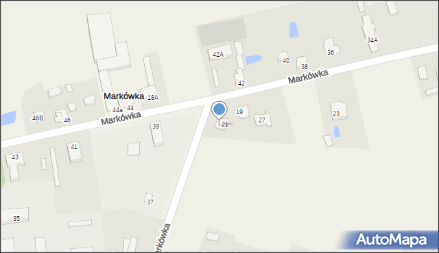 Markówka, Markówka, 29, mapa Markówka