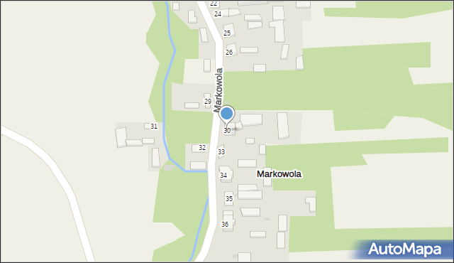 Markowola, Markowola, 30, mapa Markowola