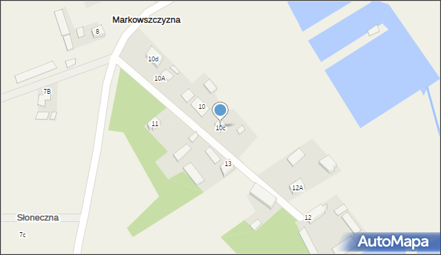 Markowszczyzna, Markowszczyzna, 10c, mapa Markowszczyzna