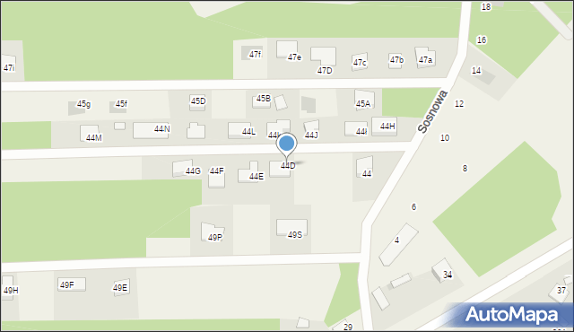 Markowszczyzna, Markowszczyzna, 44D, mapa Markowszczyzna