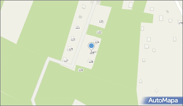 Marksewo, Marksewo, 126, mapa Marksewo