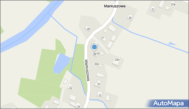 Markuszowa, Markuszowa, 29, mapa Markuszowa