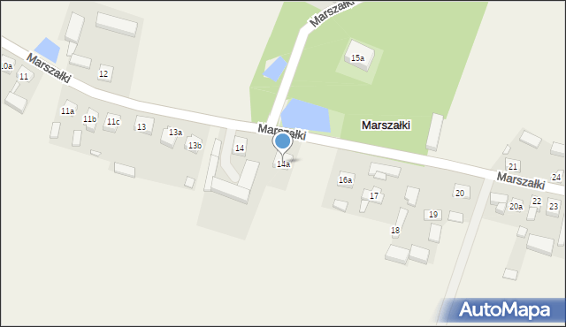 Marszałki, Marszałki, 14a, mapa Marszałki