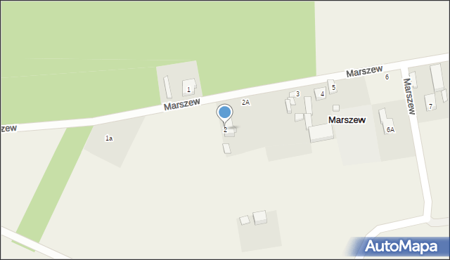 Marszew, Marszew, 2, mapa Marszew