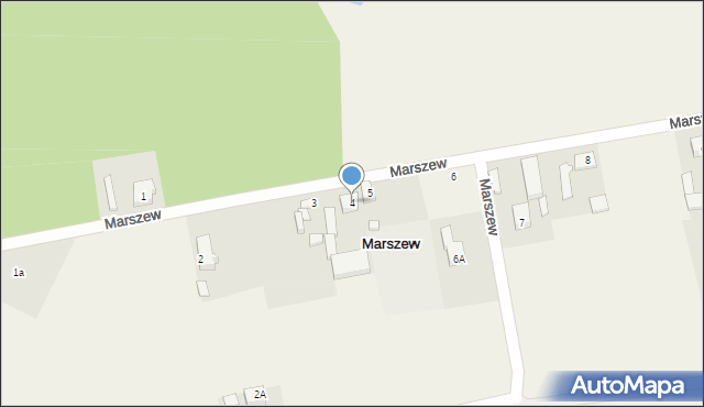 Marszew, Marszew, 4, mapa Marszew