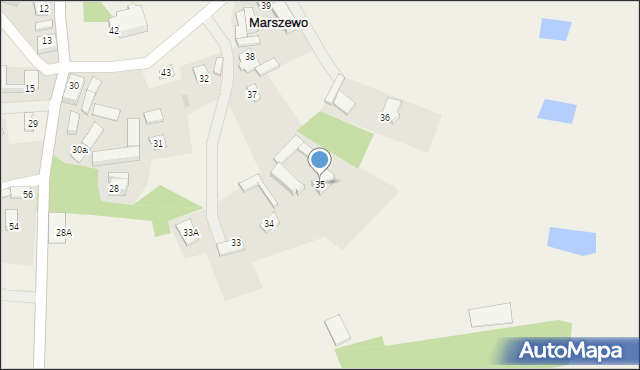 Marszewo, Marszewo, 35, mapa Marszewo