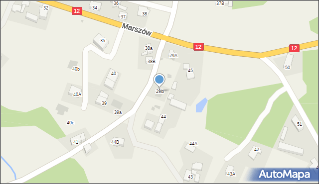 Marszów, Marszów, 29b, mapa Marszów