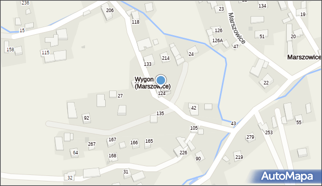 Marszowice, Marszowice, 124, mapa Marszowice