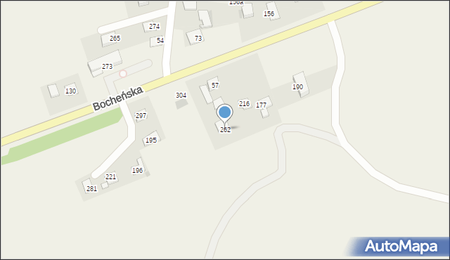 Marszowice, Marszowice, 262, mapa Marszowice