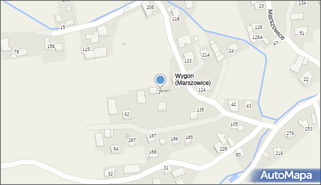 Marszowice, Marszowice, 27, mapa Marszowice