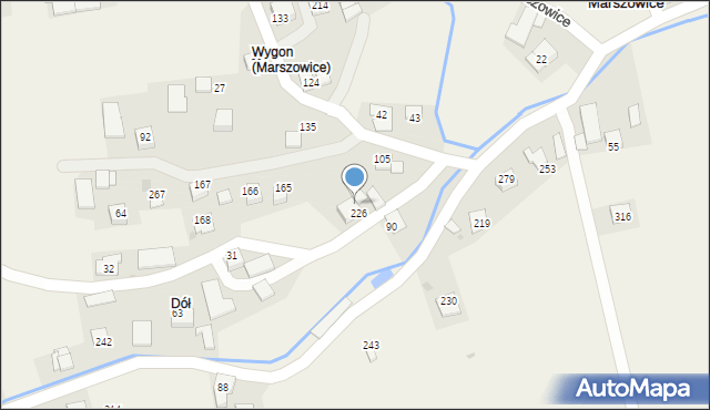 Marszowice, Marszowice, 60, mapa Marszowice