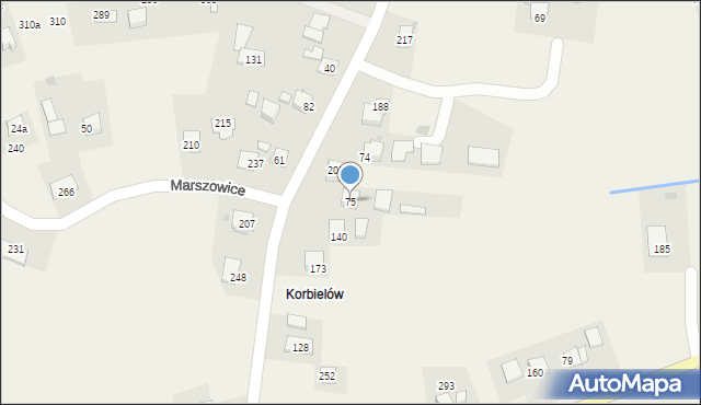 Marszowice, Marszowice, 75, mapa Marszowice