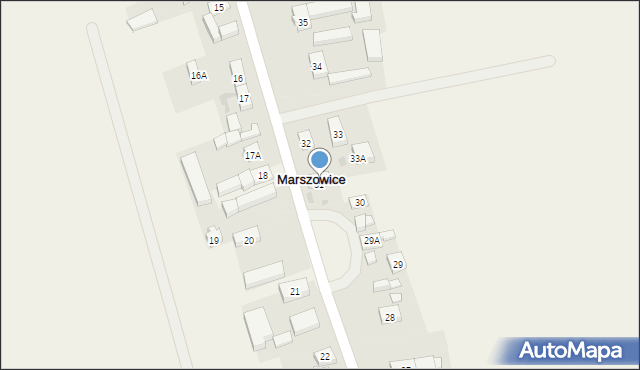 Marszowice, Marszowice, 31, mapa Marszowice