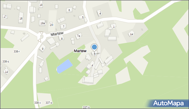 Martew, Martew, 3, mapa Martew