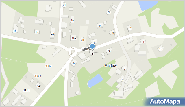 Martew, Martew, 8, mapa Martew