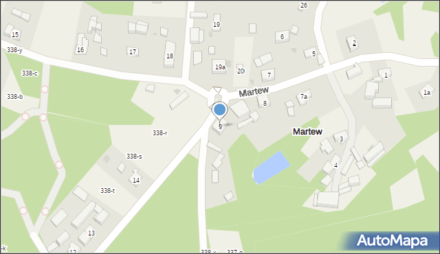 Martew, Martew, 9, mapa Martew