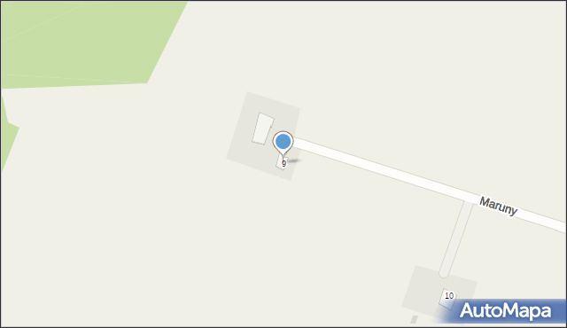 Maruny, Maruny, 9, mapa Maruny