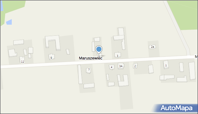 Maruszewiec, Maruszewiec, 6, mapa Maruszewiec