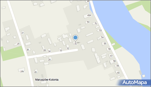 Maruszów, Maruszów, 31, mapa Maruszów