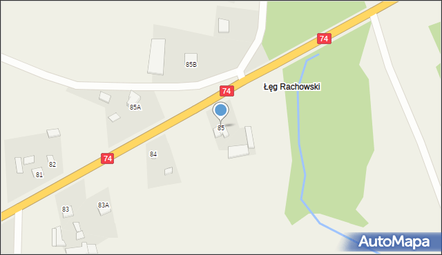 Maruszów, Maruszów, 85, mapa Maruszów