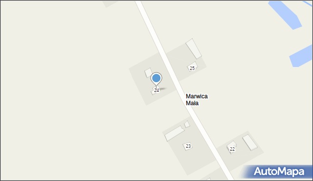 Marwica, Marwica, 24, mapa Marwica