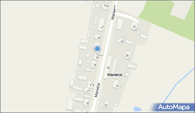 Marwice, Marwice, 41/2, mapa Marwice