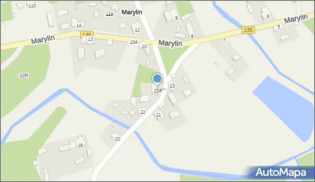 Marylin, Marylin, 22A, mapa Marylin