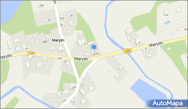 Marylin, Marylin, 8, mapa Marylin