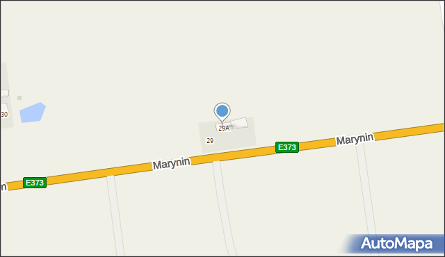 Marynin, Marynin, 29A, mapa Marynin