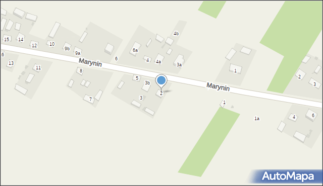 Marynin, Marynin, 2, mapa Marynin