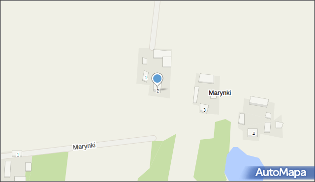 Marynki, Marynki, 2, mapa Marynki